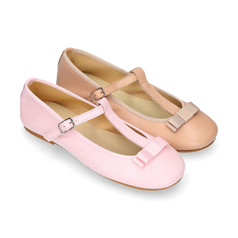 Pink t hotsell strap shoes