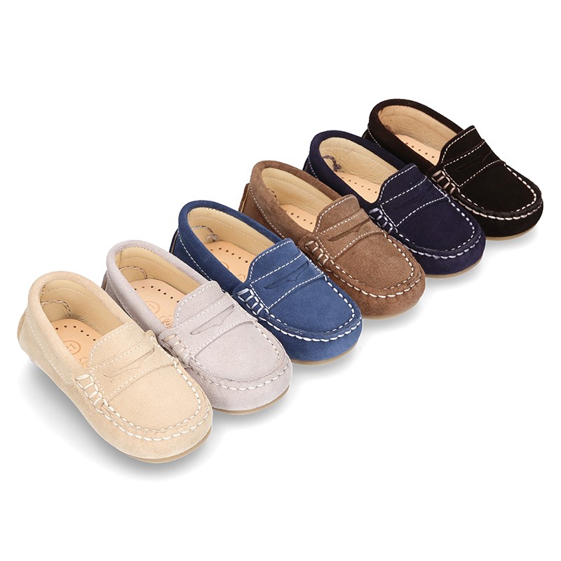 Little on sale boy moccasins