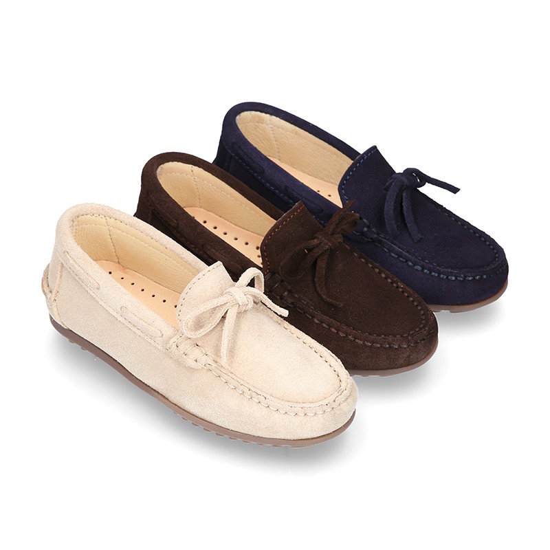 kids moccasin shoes