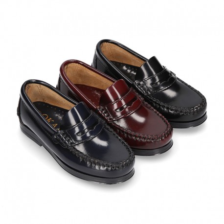 New classic formal Moccasin shoes with 