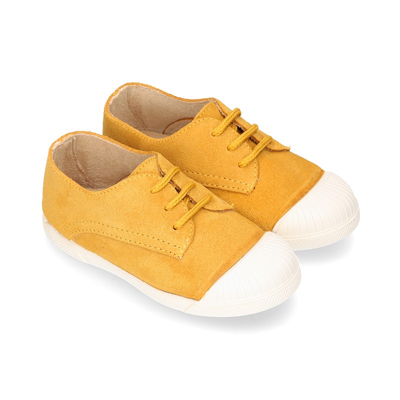 kids mustard shoes