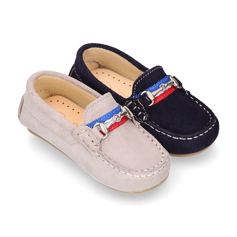 Little hot sale boy moccasins