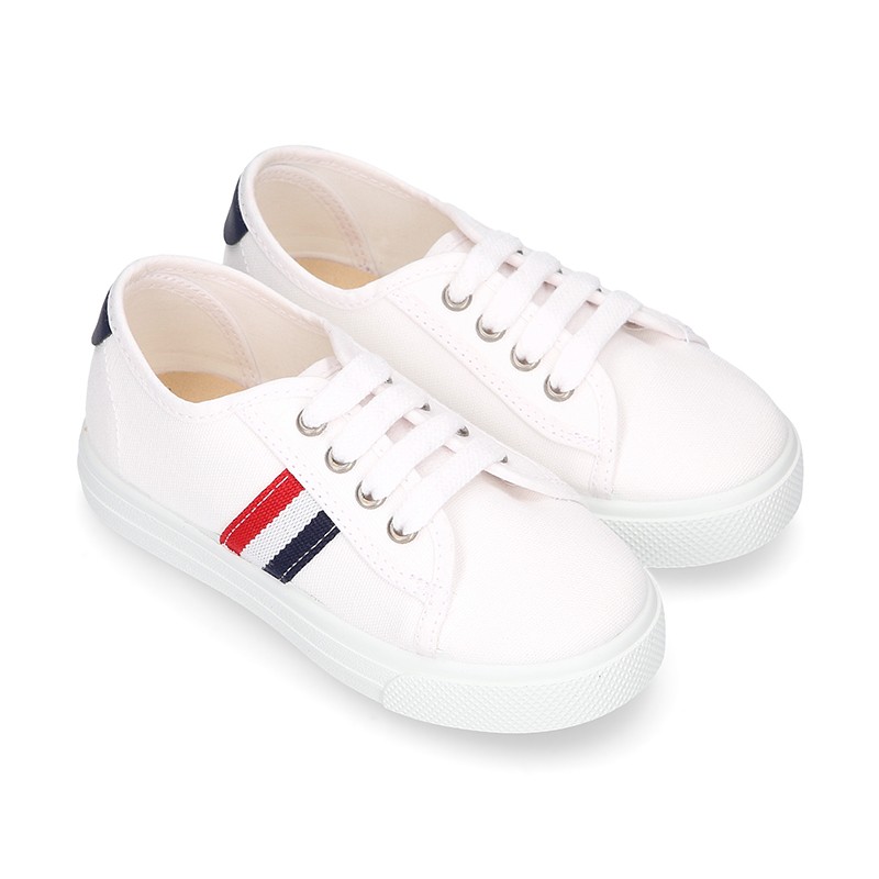 White cotton sales tennis shoes