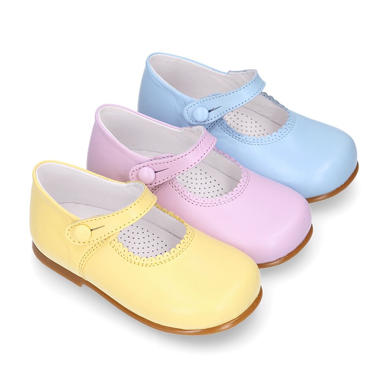 Girls yellow mary janes online