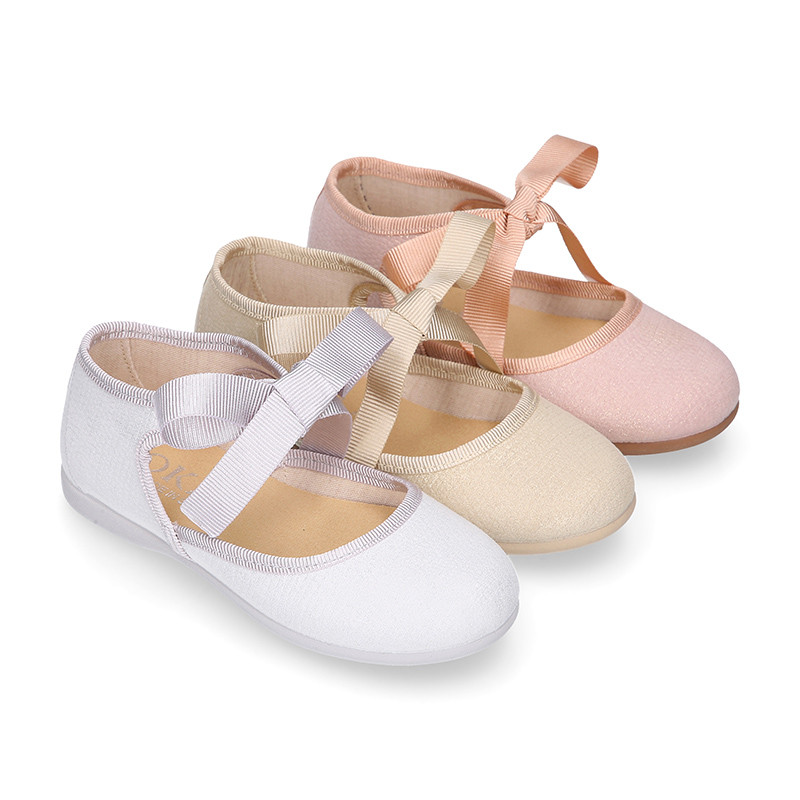 Girls canvas mary jane shoes online