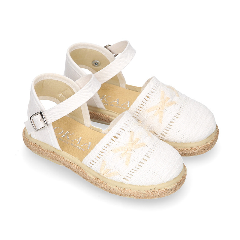 Ladies best sale white espadrilles