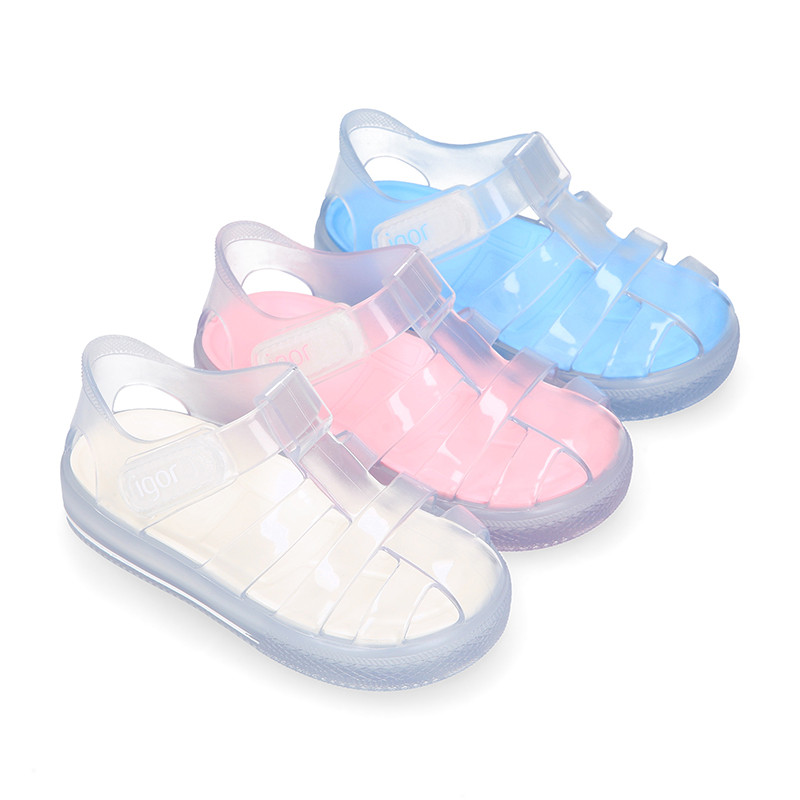 Crystal jelly shoes online