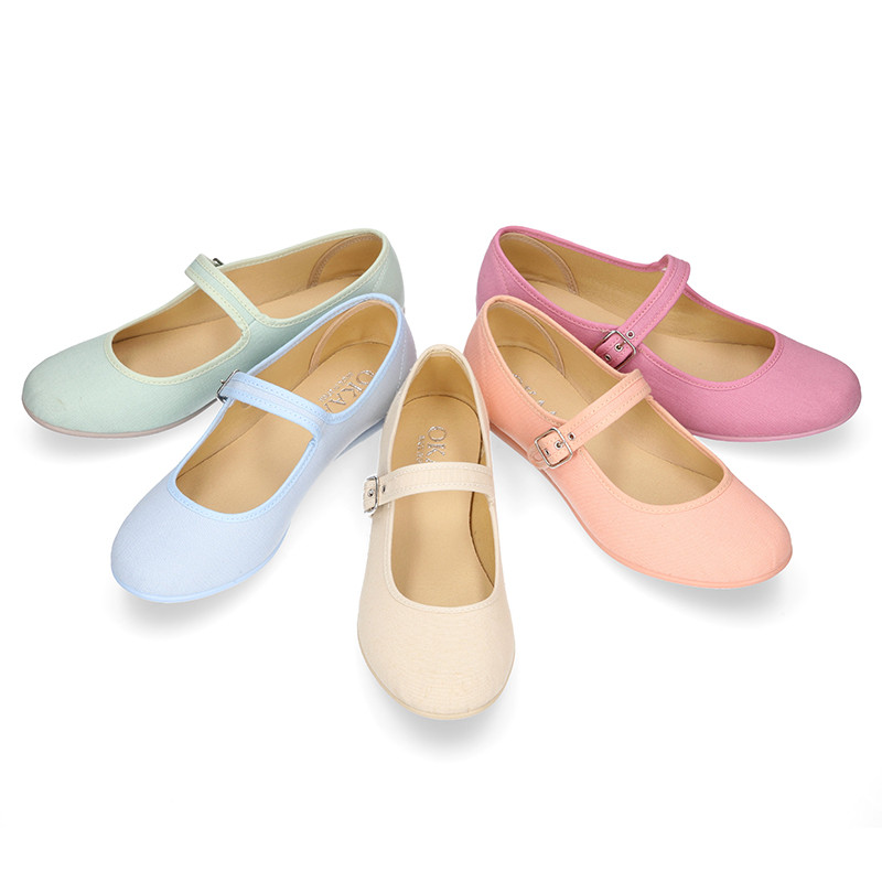 Canvas mary janes womens best sale