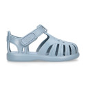 Classic Kids jelly shoes for Beach and Pool use in SOLID colors with hook and loop strap closure.