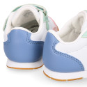 BAREFOOT TecnoBaby children's sports shoes with elastic laces.