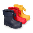 Kids Rain boots Barefoot models of Igor shoes with adjustable neck.