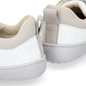 Kids BAREFOOT Sneaker shoes with elastic laces.